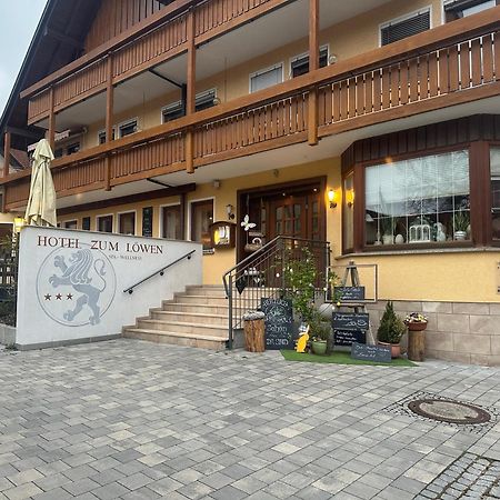 Gasthof - Hotel Zum Loewen Schwabthal Buitenkant foto
